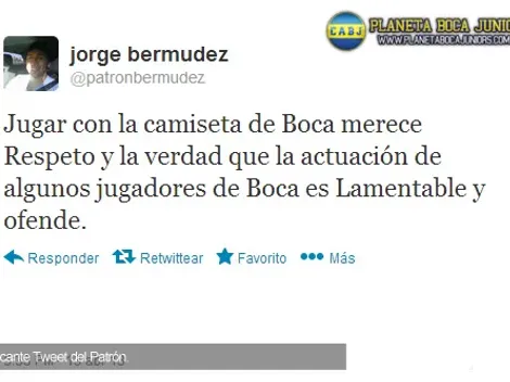 Bermúdez: “La actuación de algunos jugadores es lamentable y ofende”