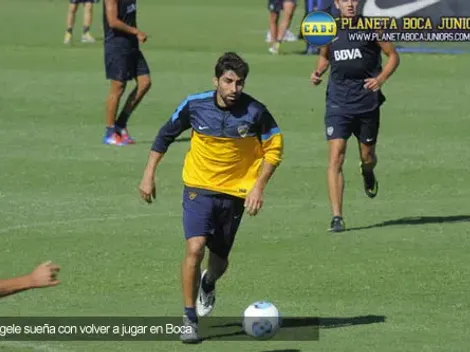 Cángele: “Ojalá pueda jugar en Boca desde junio”