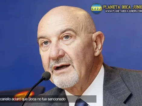 Moscariello: “Oficialmente no hubo sanción”