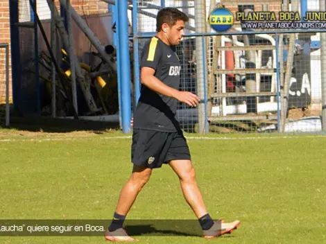 Acosta: “Quiero quedarme acá”