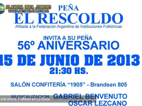 Folklore en Boca