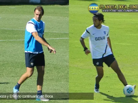 “Erviti no juega más en Boca”