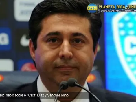 Angelici: “El ‘Cata’ quiere volver”