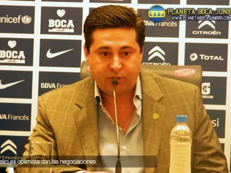 Angelici: “No traeríamos a otro volante si se cae lo de Gago”