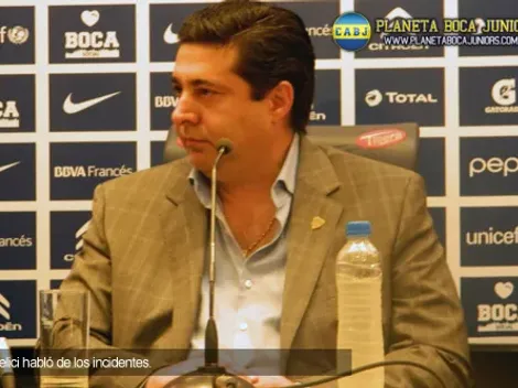 Angelici: “Hay que dejar la hipocresía, esto se resuelve trabajando”