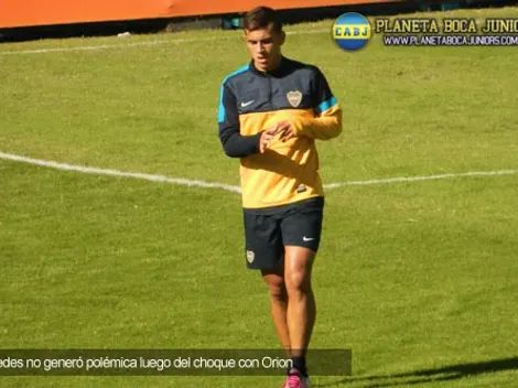 Paredes: “Ni bien terminó la práctica, Orion me pidió disculpas”