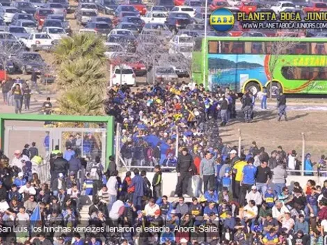 Venta de entradas para el partido de Boca en Salta