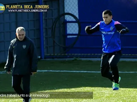 Paredes inició su rehabilitación