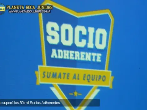 Boca superó los 50 mil Socios Adherentes