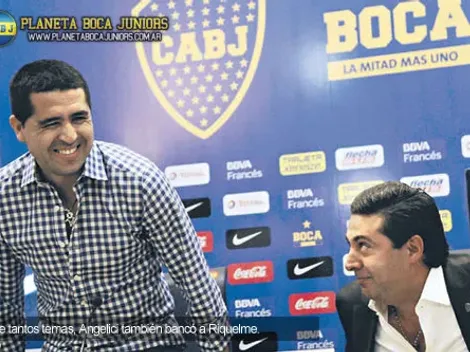 Angelici: “Riquelme tiene que estar, es un indiscutido”