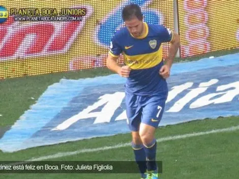 Martínez: “Antes de irme de Boca, tengo que salir campeón”