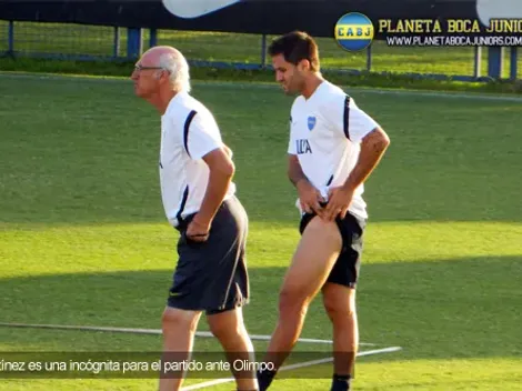 Martínez, en duda