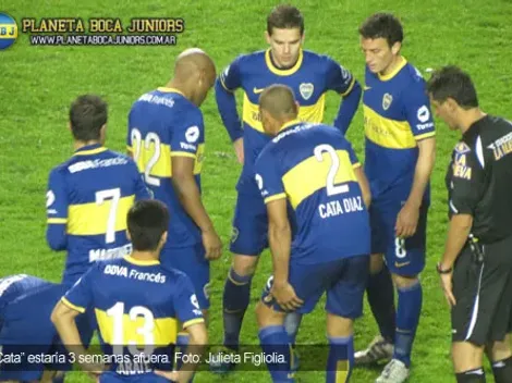 El “Cata”, desgarrado y en duda para el Superclásico