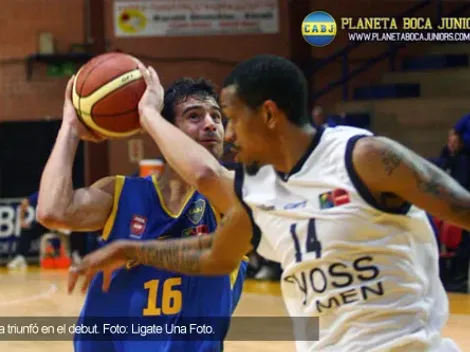 El equipo de básquet debutó con victoria en Brasil