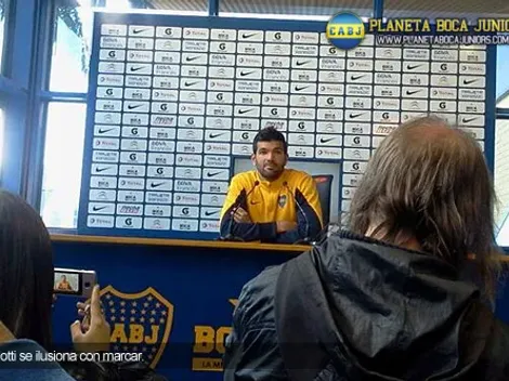 Gigliotti: “Ojalá me toque convertir, pero lo importante es que Boca gane”