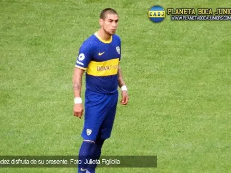 Méndez: “No pensé que me iba a poder quedar en Boca”