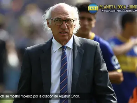 Bianchi se mostró disgustado por la convocatoria de Orion