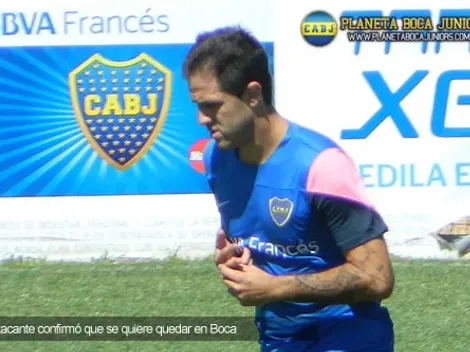 Martínez: “Me voy a quedar en Boca”