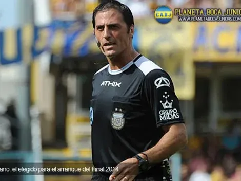 El árbitro para el debut