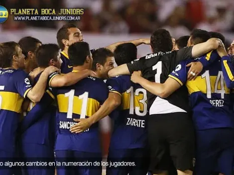 La numeración oficial para el Torneo Final