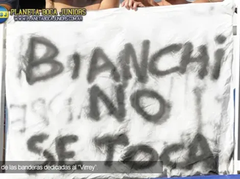 Apoyo al Virrey en La Bombonera