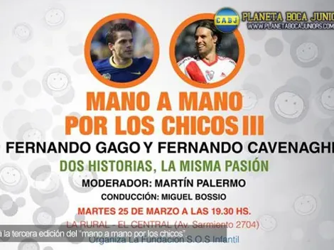 Charla superclásica por los chicos