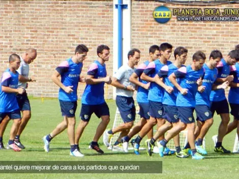 Pensando en levantar, Boca volvió a las prácticas