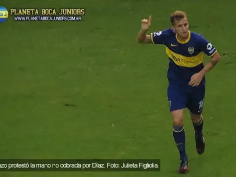 Colazo: “El jugador de Colón pone la mano”