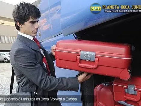 Perotti se fue de Boca