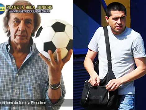 Menotti: “Riquelme es el mejor jugador que maneja la tenencia”