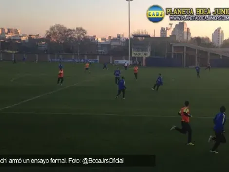 Primera práctica formal de fútbol