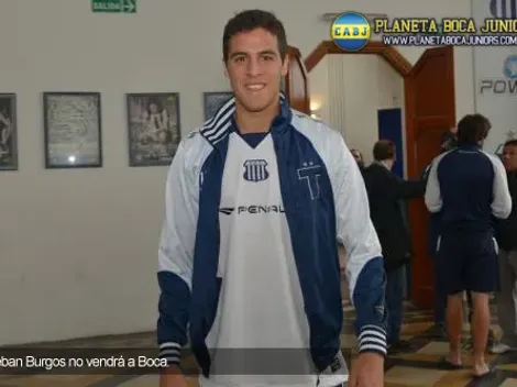 Por sus dichos anti Boca, se cayó el pase de Burgos