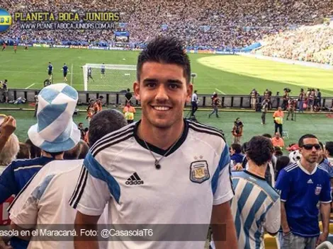 Casasola: “Mi sueño es jugar en la Primera de Boca”