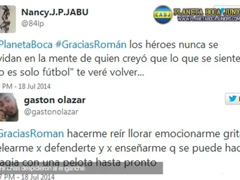 Los mensajes de la gente: #GraciasRomán