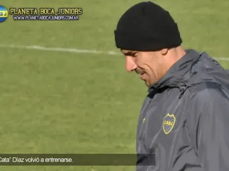El “Cata” Díaz se sumó al grupo