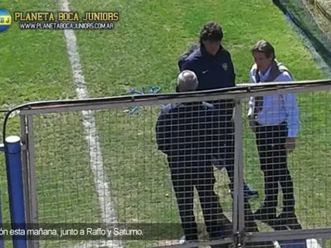 Simón apareció por Casa Amarilla