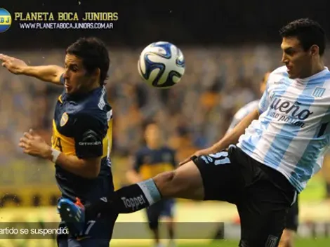 En vivo: Boca Juniors 1 – 0 Racing Club (Suspendido)