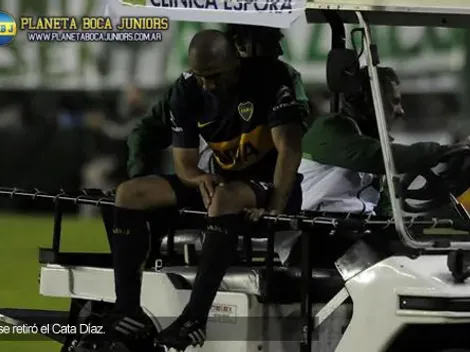 Parte médico: Díaz, esguinzado