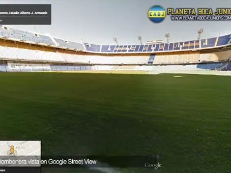 Tour virtual por la Bombonera en Google