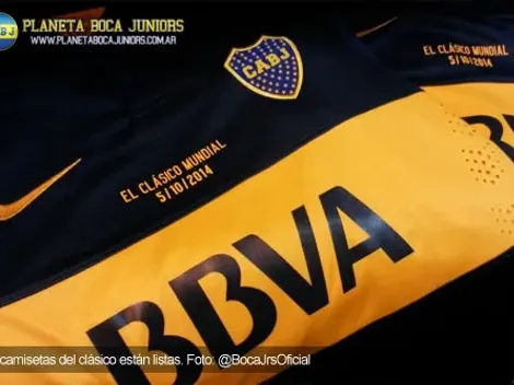 La camiseta del Superclásico