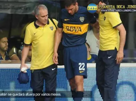 Magallán se rompió los ligamentos