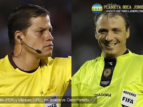 Los árbitros para la serie vs. Cerro Porteño