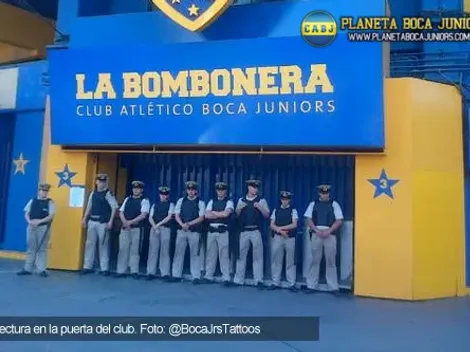 Boca le cerró las puertas a los hinchas que fueron a reclamar