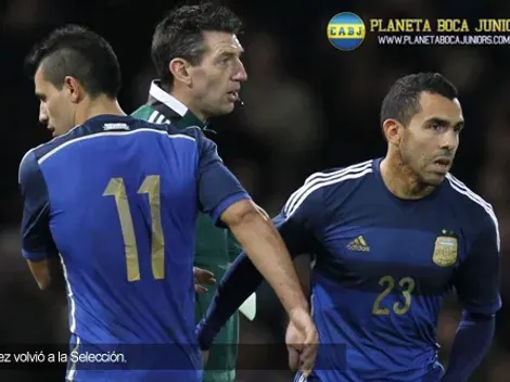 Tevez volvió a la Selección