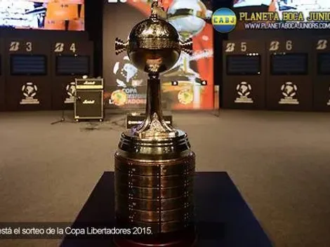 Se realizó el sorteo de la Copa Libertadores 2015