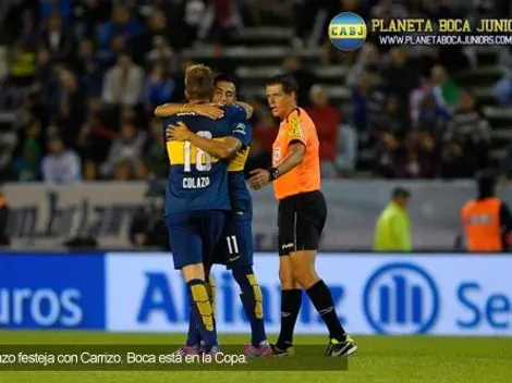 Colazo: “La agarré justo”