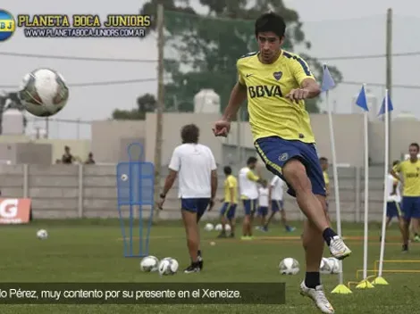 Pablo Pérez: “Estoy cómodo y disfrutando mucho”