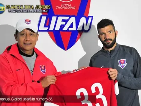 Gigliotti fue presentado en China