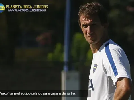 Así va Boca en Santa Fe