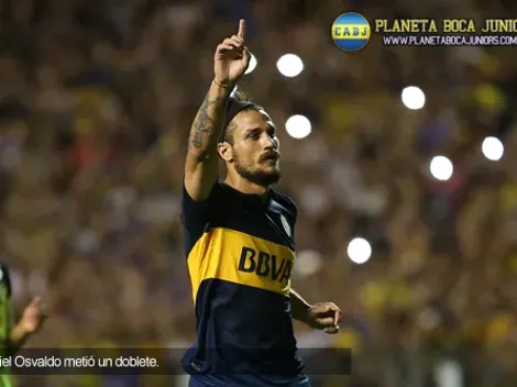 Osvaldo: “Una satisfacción enorme”